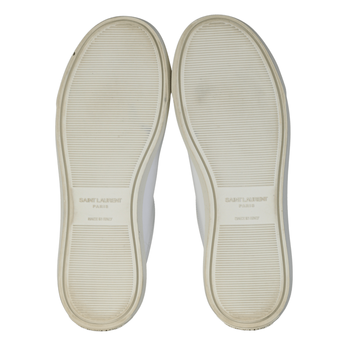 Saint Laurent White Andy Leather Trainer UK 2 EU 35 👠 - Reliked