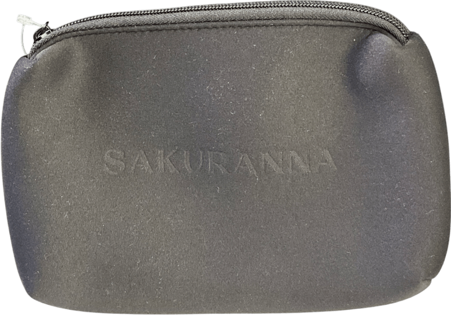 sakuranna Black Foam Makeup Bag One Size - Reliked