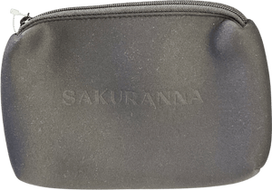 sakuranna Black Foam Makeup Bag One Size