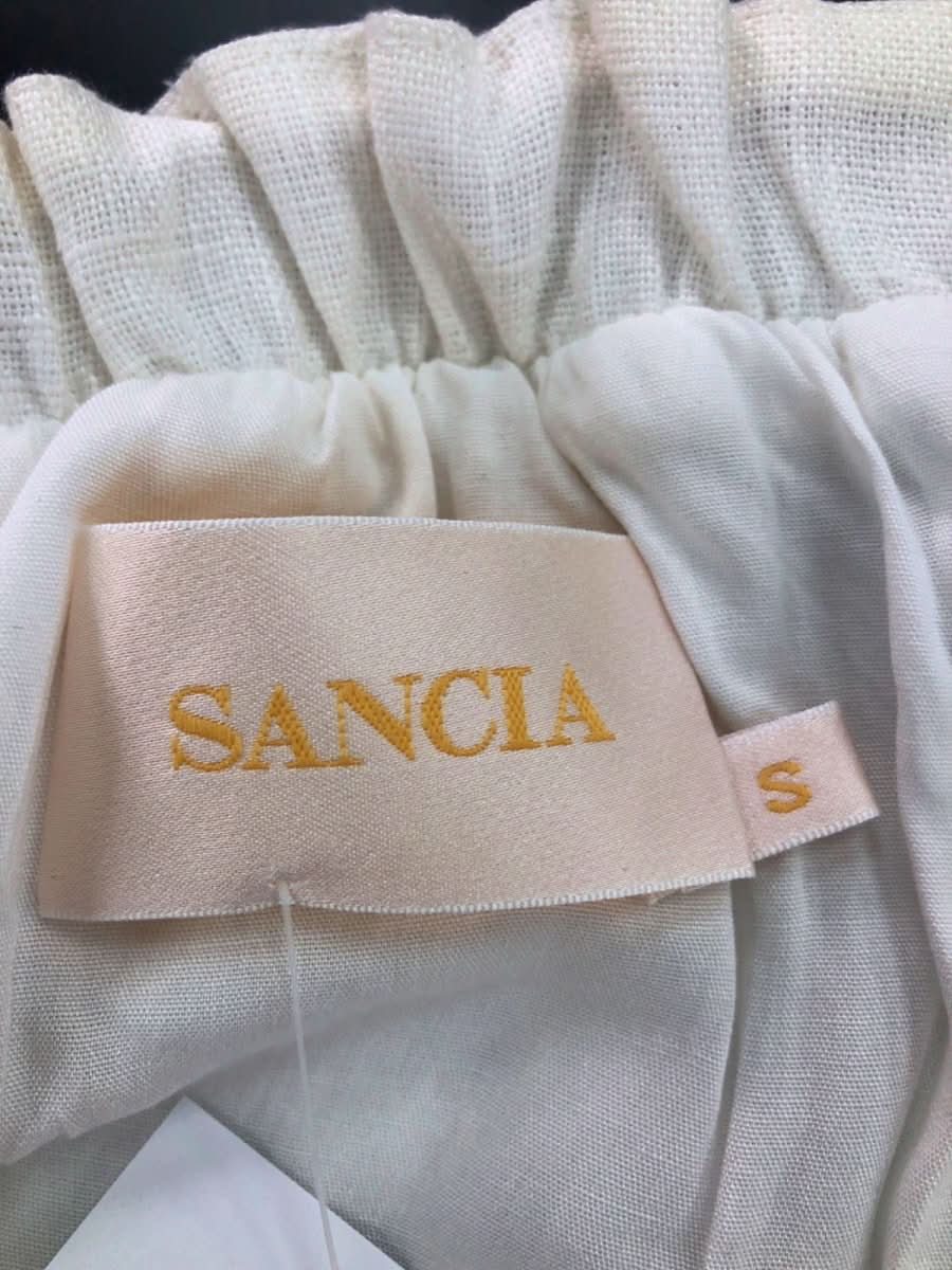 Sancia White Cropped Blouse UK S - Reliked