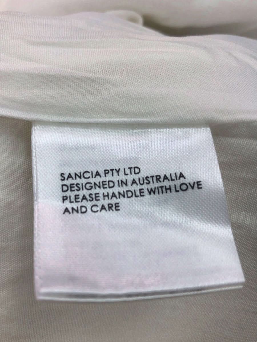 Sancia White Cropped Blouse UK S - Reliked