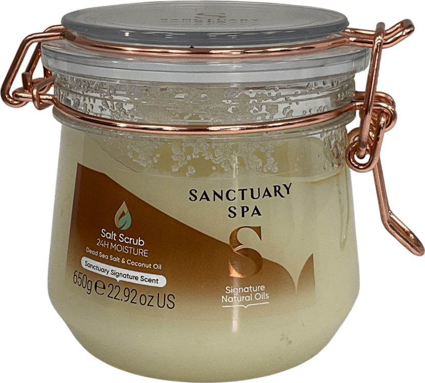 Sanctuary Signature Natural Oils Salt Scrub 650 g - Reliked