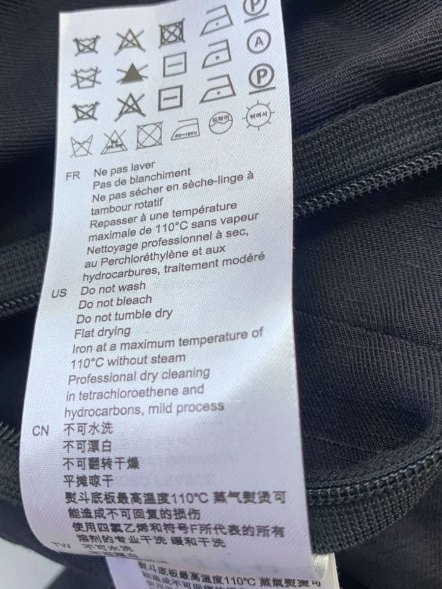 Sandro Black Mavel Tie - front Shirt Dress UK 8 - Reliked