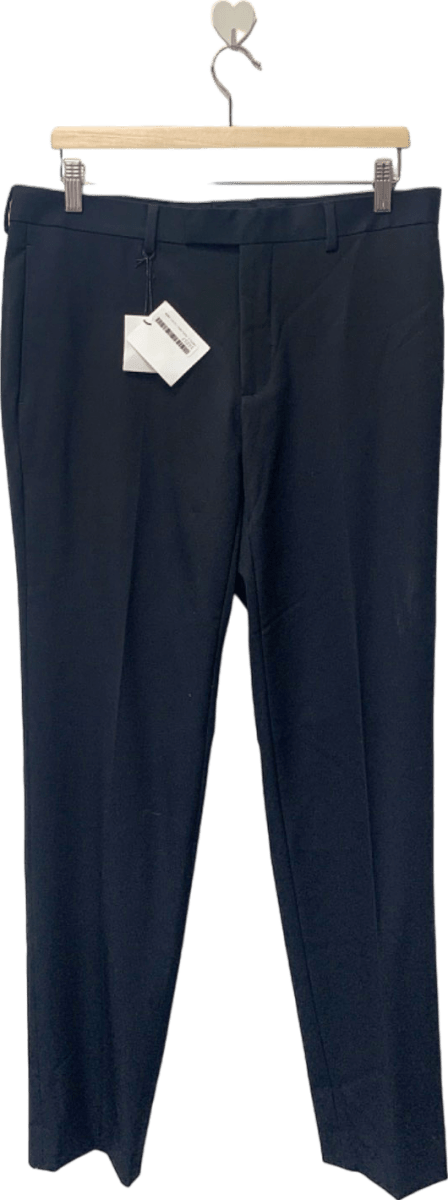 Sandro Paris Black Trousers UK 14 - Reliked