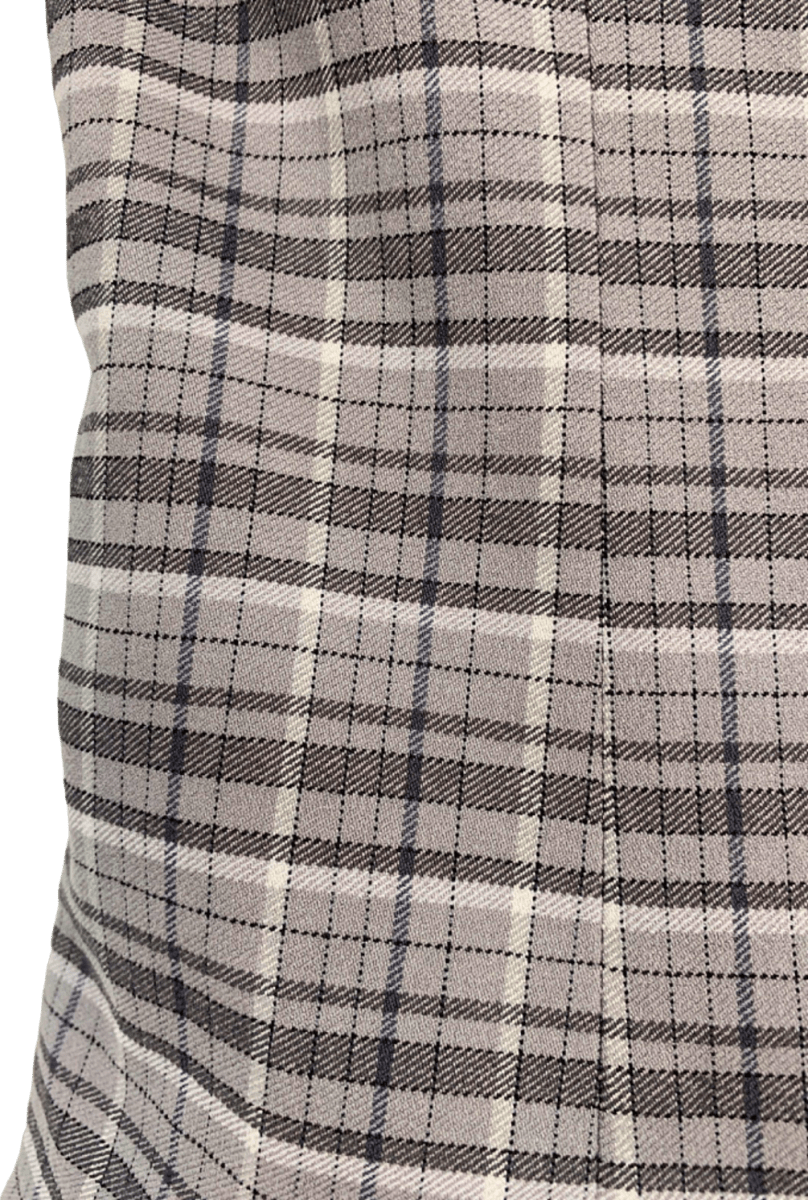 Savannah Grey Check Savannah Dress UK S - Reliked