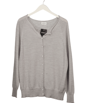 Scaglione Cardigan Cash Grey UK S