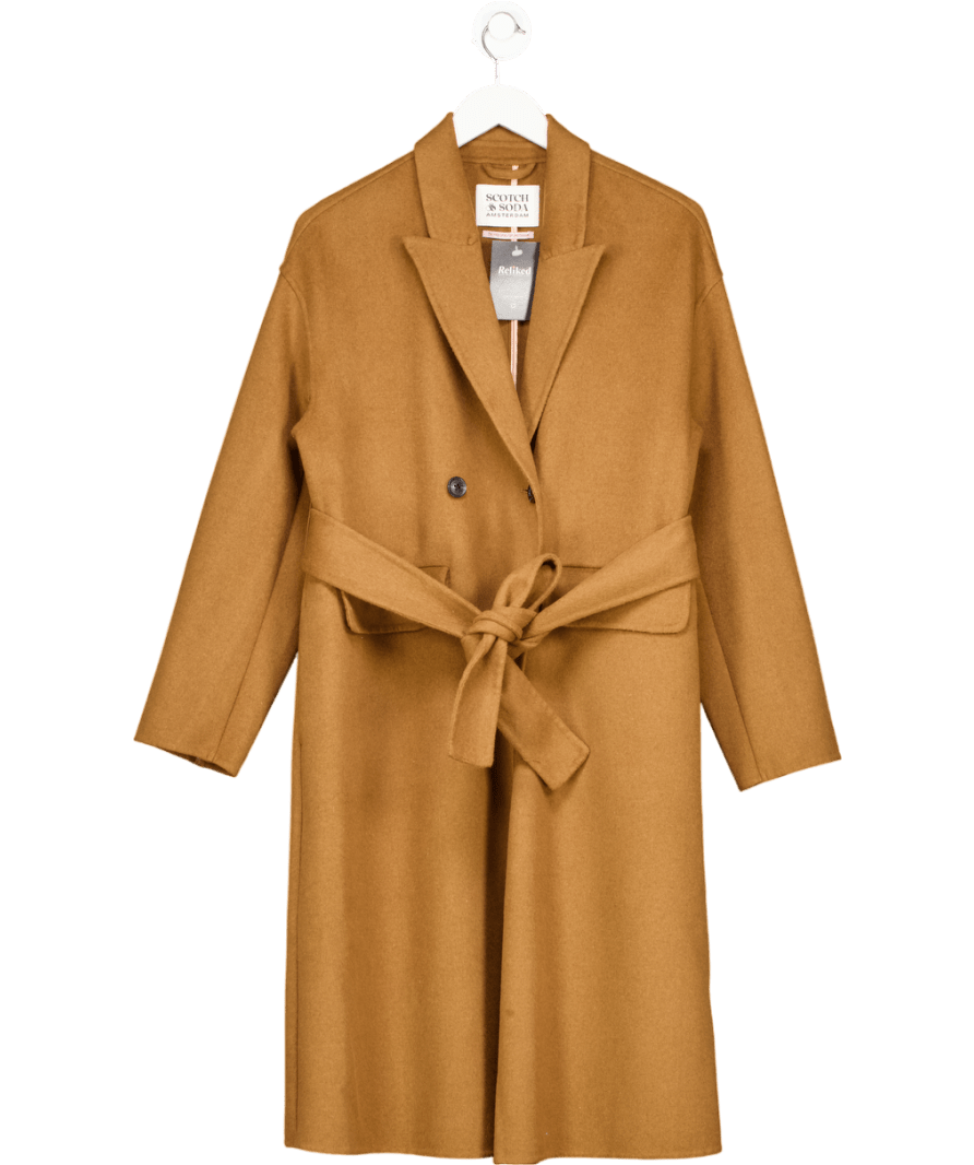 Scotch & Soda Brown Tobacco Trench UK XS - Reliked