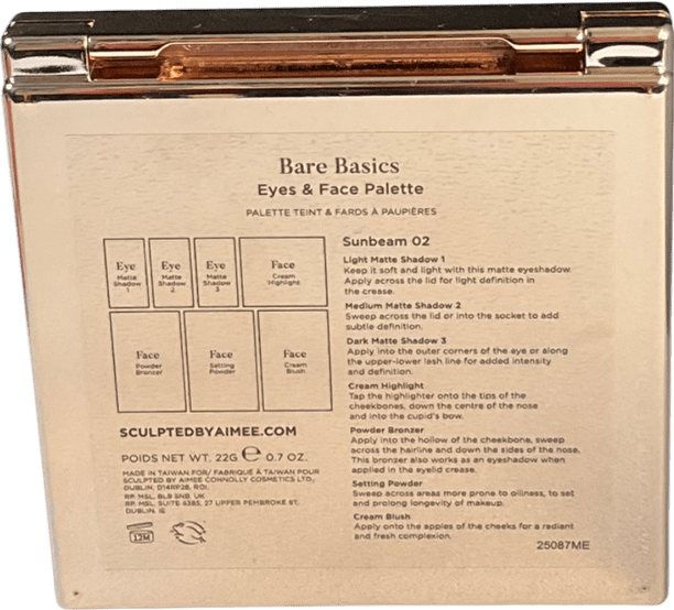 Sculpted by Aimee Bare Basics Eyes And Face Palette Sunbeam 02 22g - Reliked