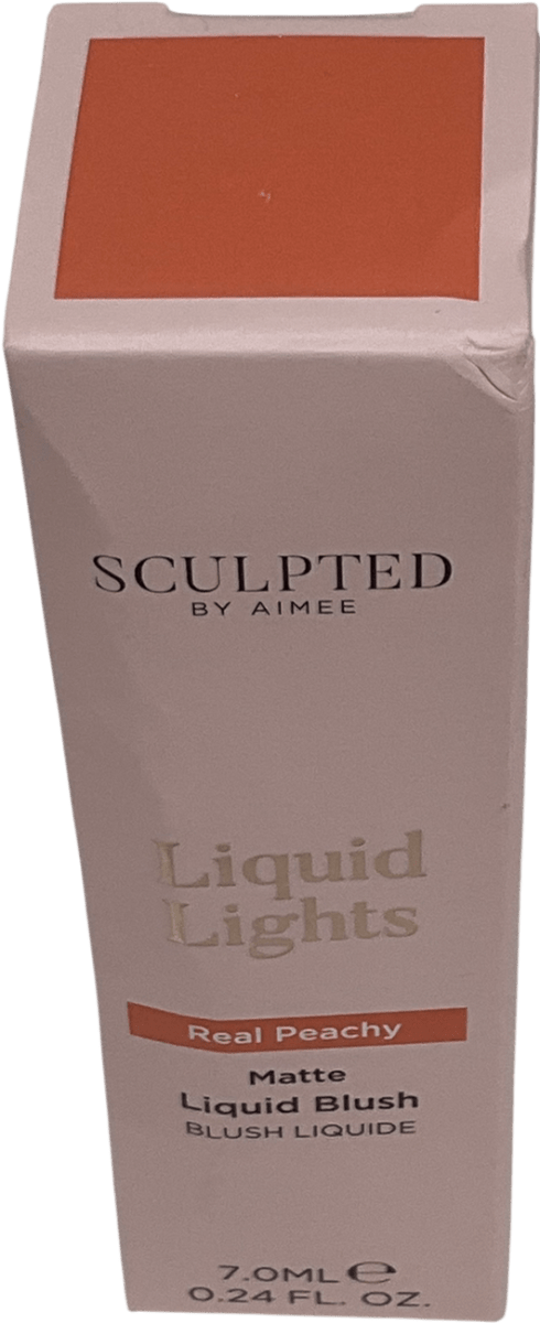 Sculpted by Aimee Liquid Lights Matte Blush Real Peachy 7ml - Reliked