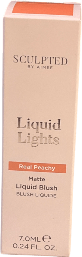 Sculpted by Aimee Liquid Lights Matte Blush Real Peachy 7ml - Reliked