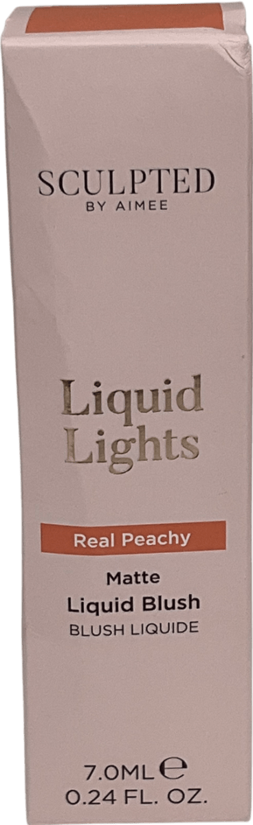 Sculpted by Aimee Liquid Lights Matte Blush Real Peachy 7ml - Reliked