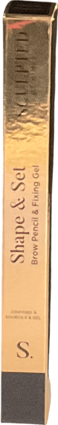 Sculpted by Aimee Shape & Set Brow Duo Black Brown 2.5ml - Reliked