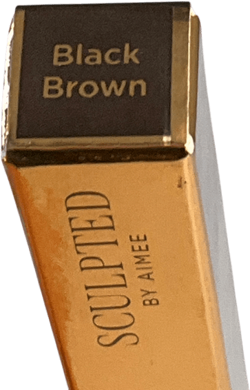 Sculpted by Aimee Shape & Set Brow Duo Black Brown 2.5ml - Reliked