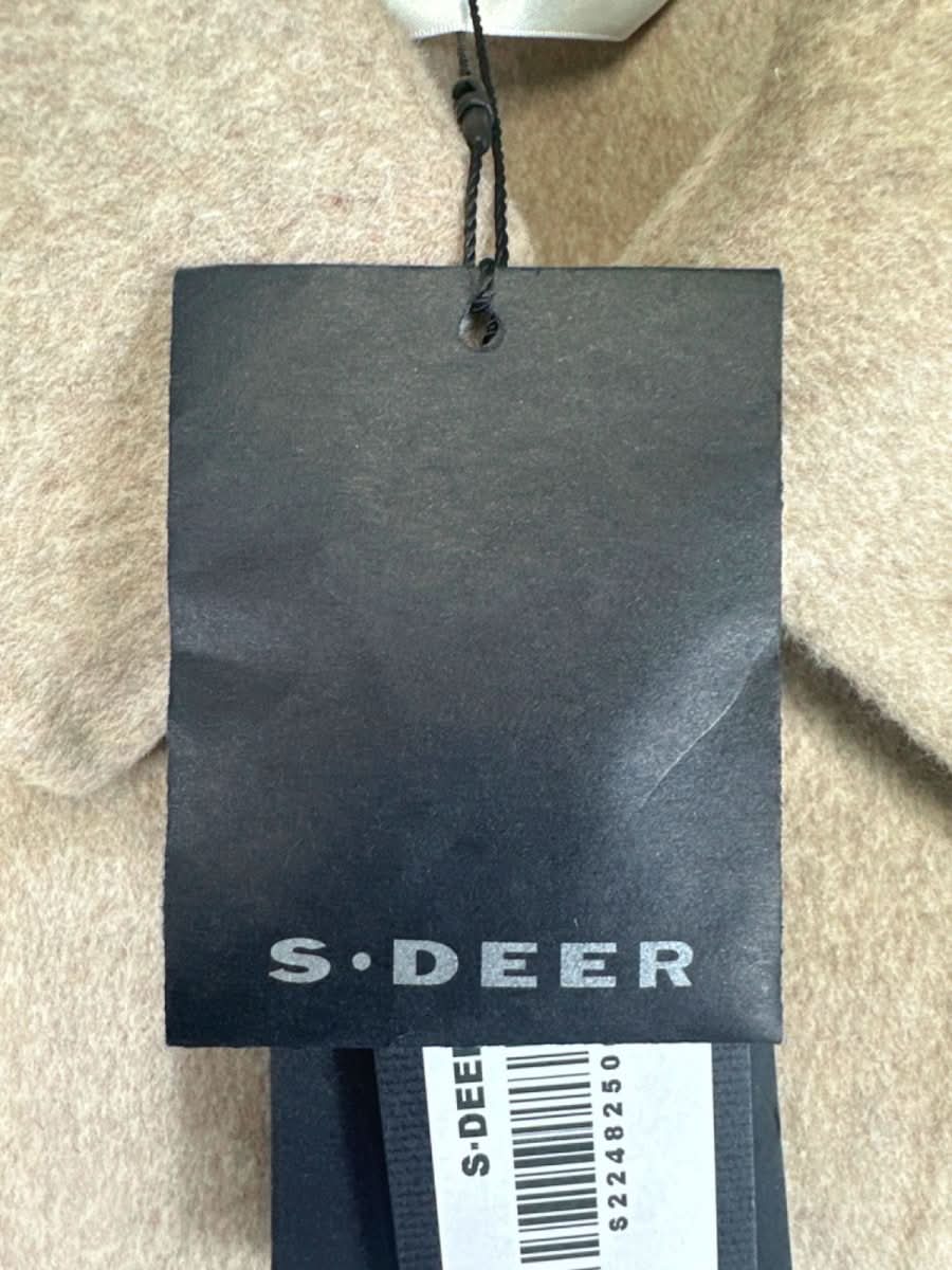 S.DEER Beige Cropped Jacket UK L - Reliked