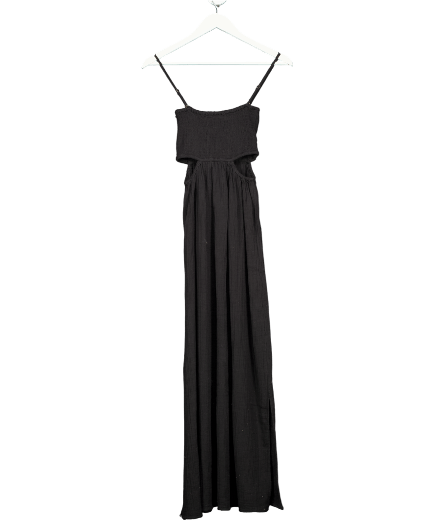 Sea Level Sunset Bandeau Dress, Black UK XS - Reliked