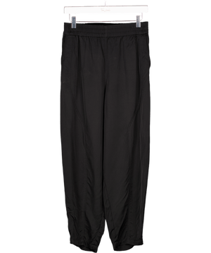See by Chloé Black Wide Leg Trousers UK 6