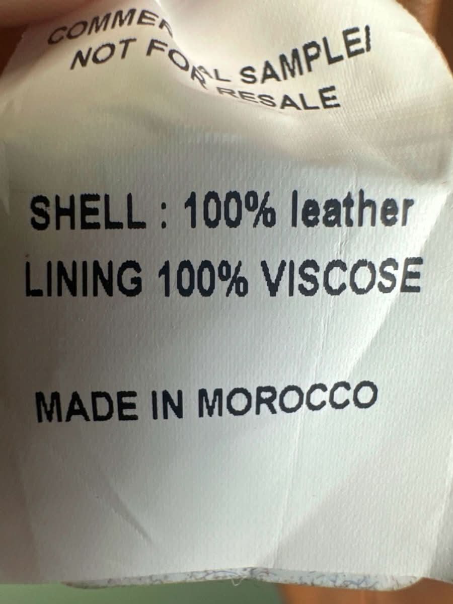 SEND BACK!! FRAME Camel Cropped Belted Leather Jacket W23 UK S - Reliked