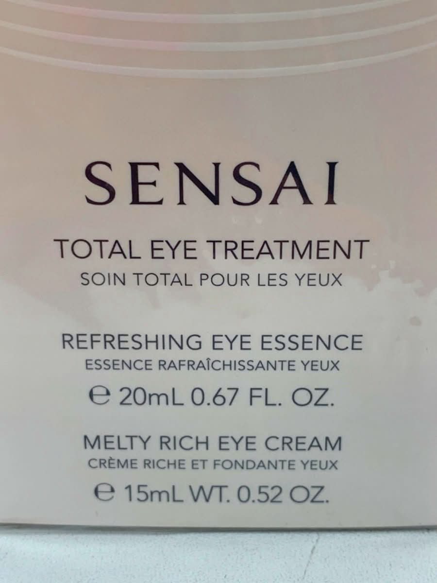 SENSAI Total Eye Treatment Refreshing Eye Essence 20ml Melty Rich Eye Cream 15ml - Reliked
