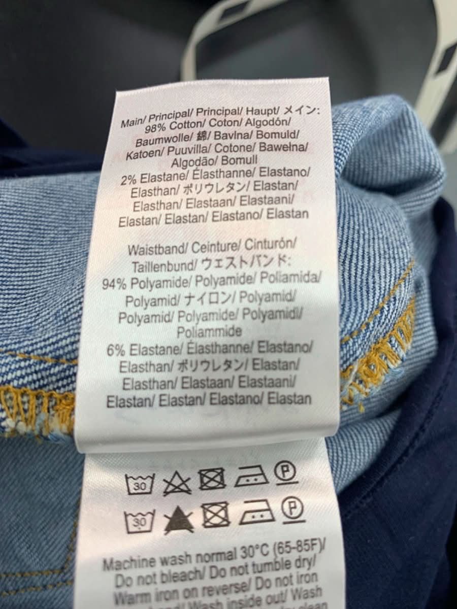 Seraphine Blue Slim fit Boyfriend over Bump Maternity Jeans UK 8 - Reliked