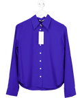 Serena Bute London Blue New Serena Shirt UK S - Reliked