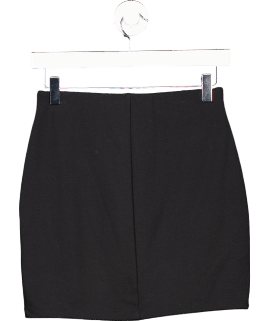 Sezane Black Calvi Mini Skirt UK S - Reliked
