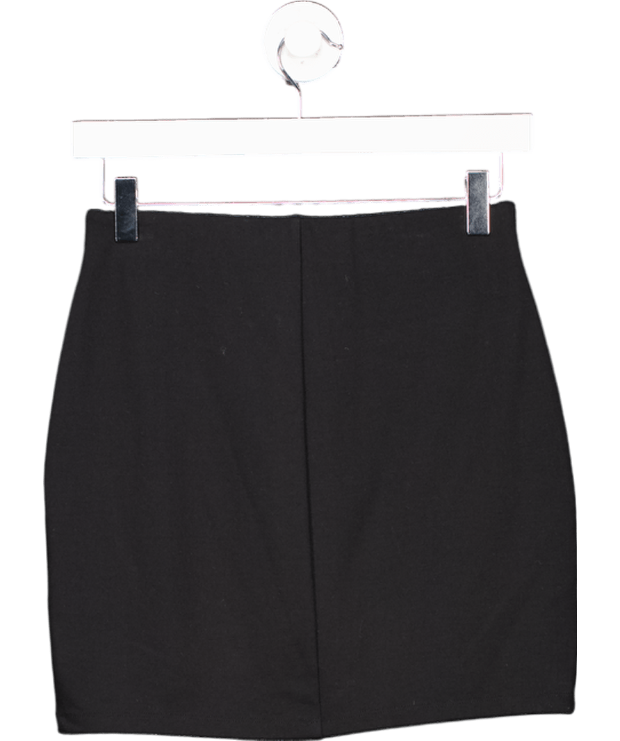Sezane Black Calvi Mini Skirt UK S - Reliked