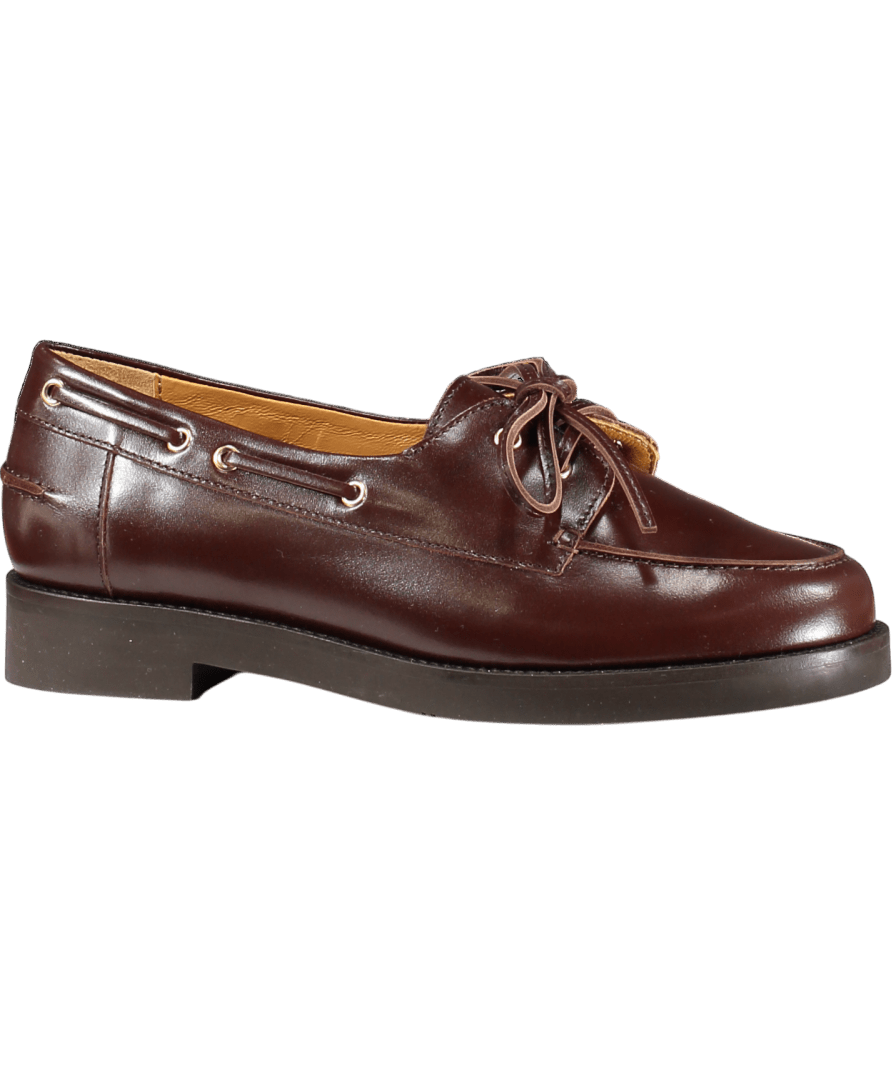 Sezane Brown Caroline Loafers Coffee UK 6 EU 39 👠 - Reliked