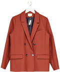 Sezane Brown Christie Jacket UK S - Reliked