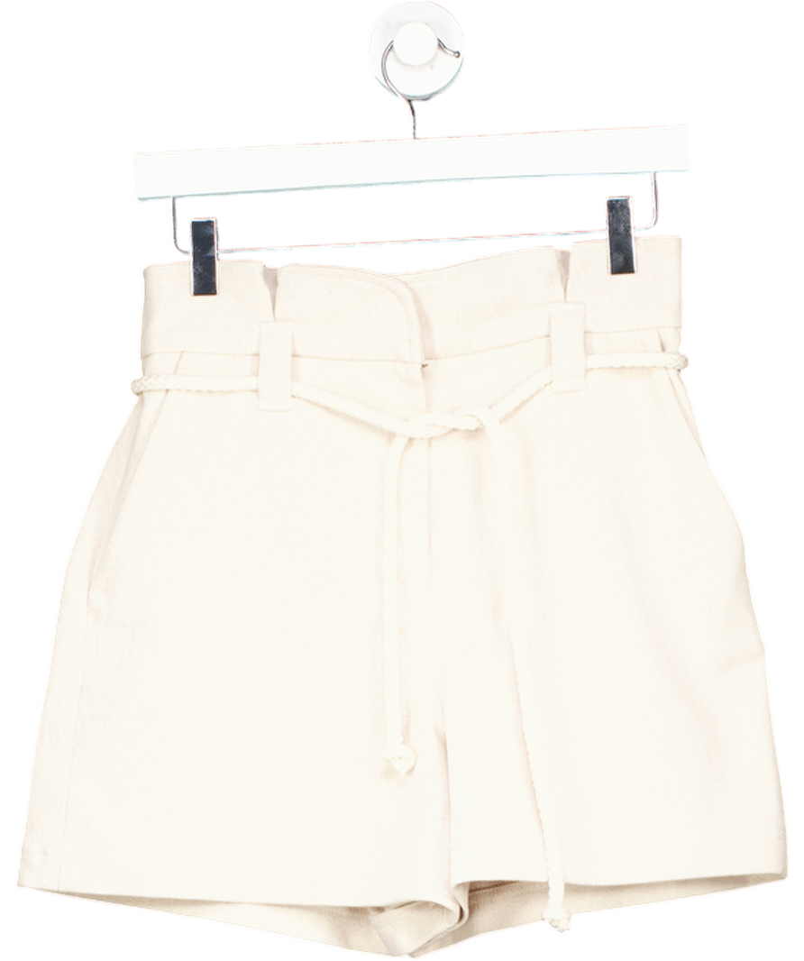 Sezane Cream Joseph Shorts Pale Chine UK 8 - Reliked