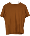 Sezane Orange Conrad Organic cotton t-shirt UK S - Reliked