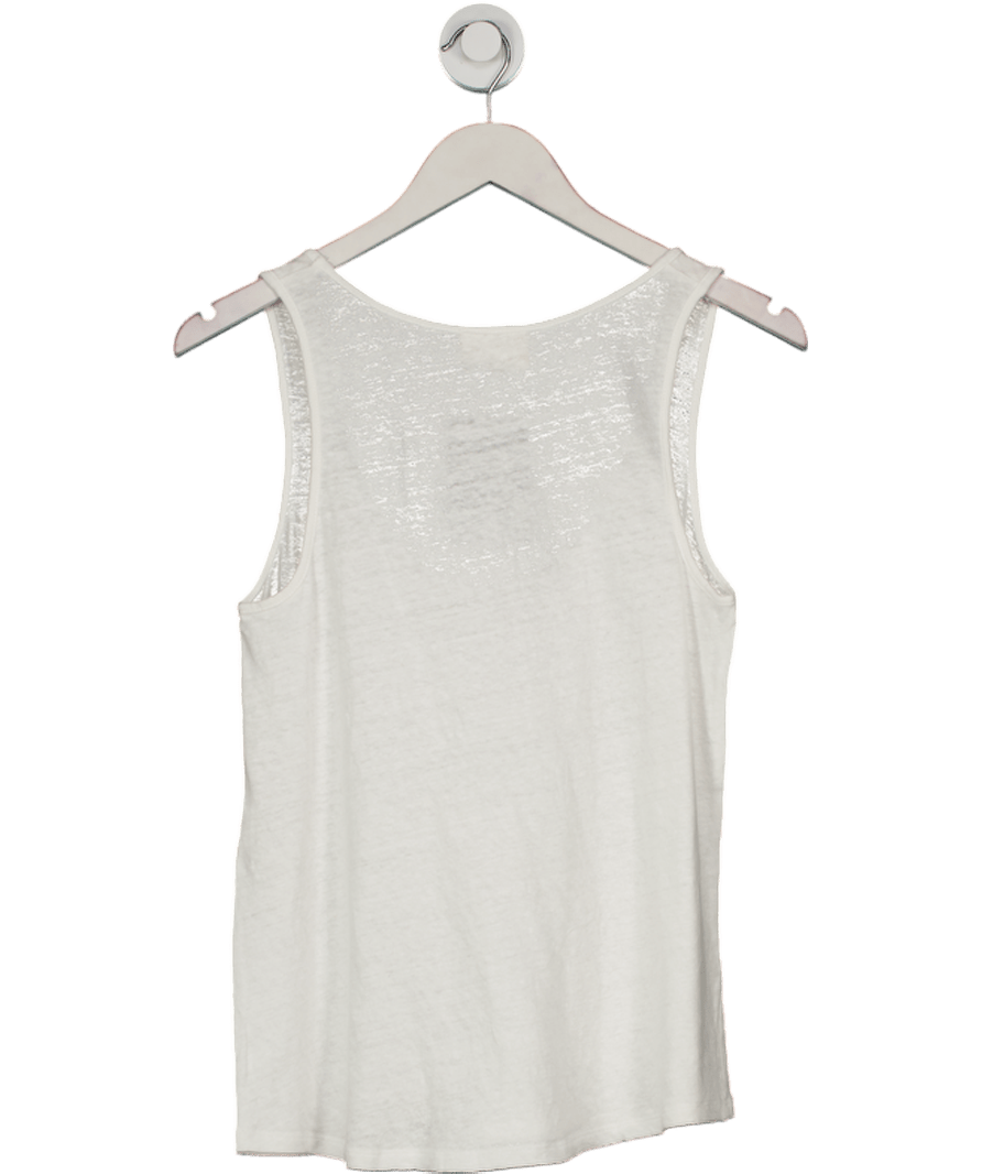 Sezane White John Top UK M - Reliked