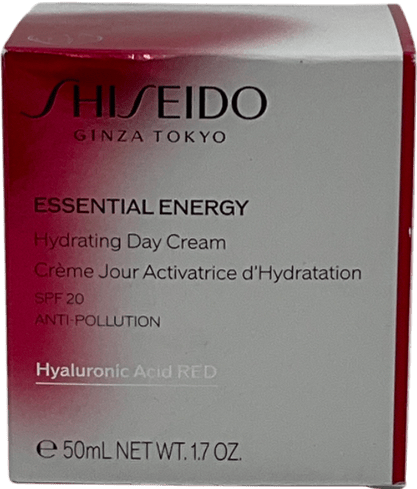 Shiseido Essential Energy Hydrating Day Cream Spf20 50ml - Reliked