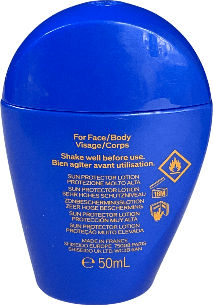 Shiseido Expert Sun Protector Face And Body Lotion Spf50+ 50ml - Reliked