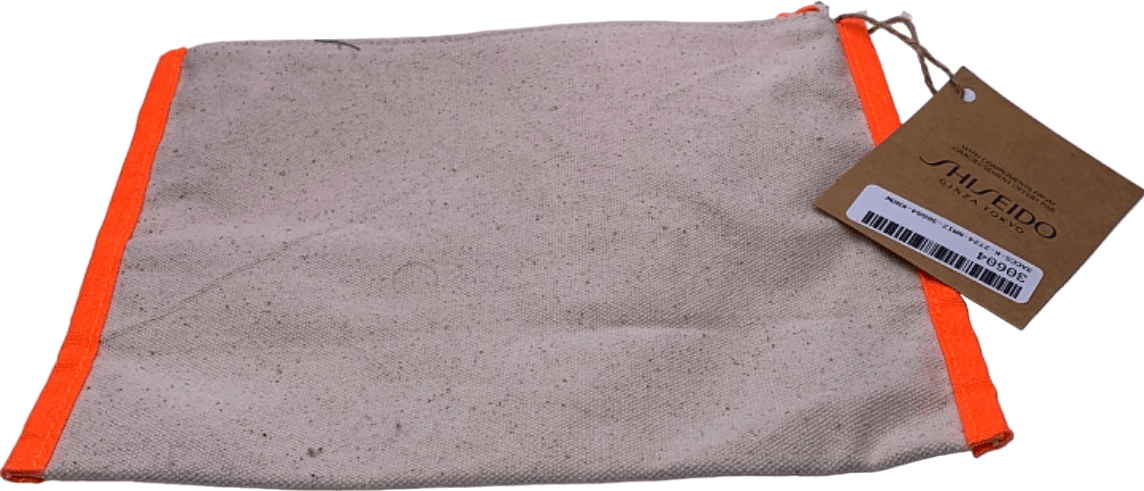 Shiseido Orange Mesh Beach Pouch - Reliked