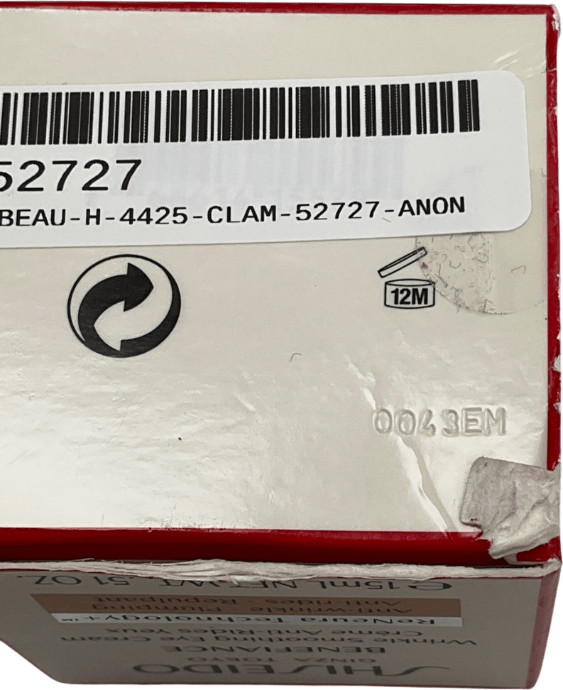 Shiseido Wrinkle Smoothing Eye Cream 15ml - Reliked