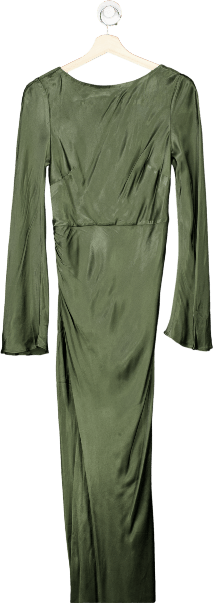 Shona Joy Forest Flared Sleeve Midi Dress La Lune Style EU 36 UK 8 - Reliked