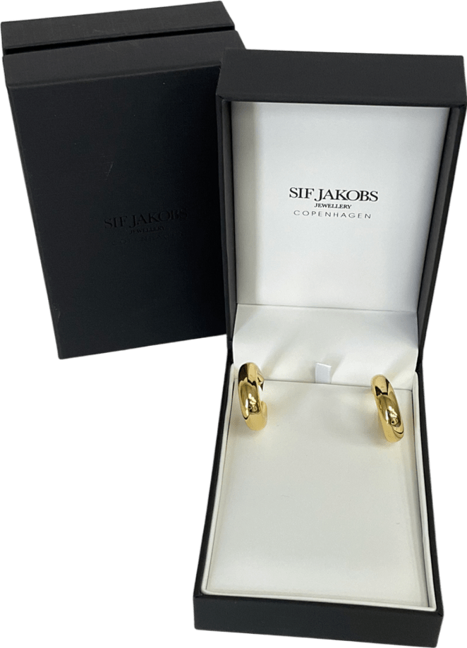 Sif Jakobs 18k gold plated Earrings Gocciolina - Reliked