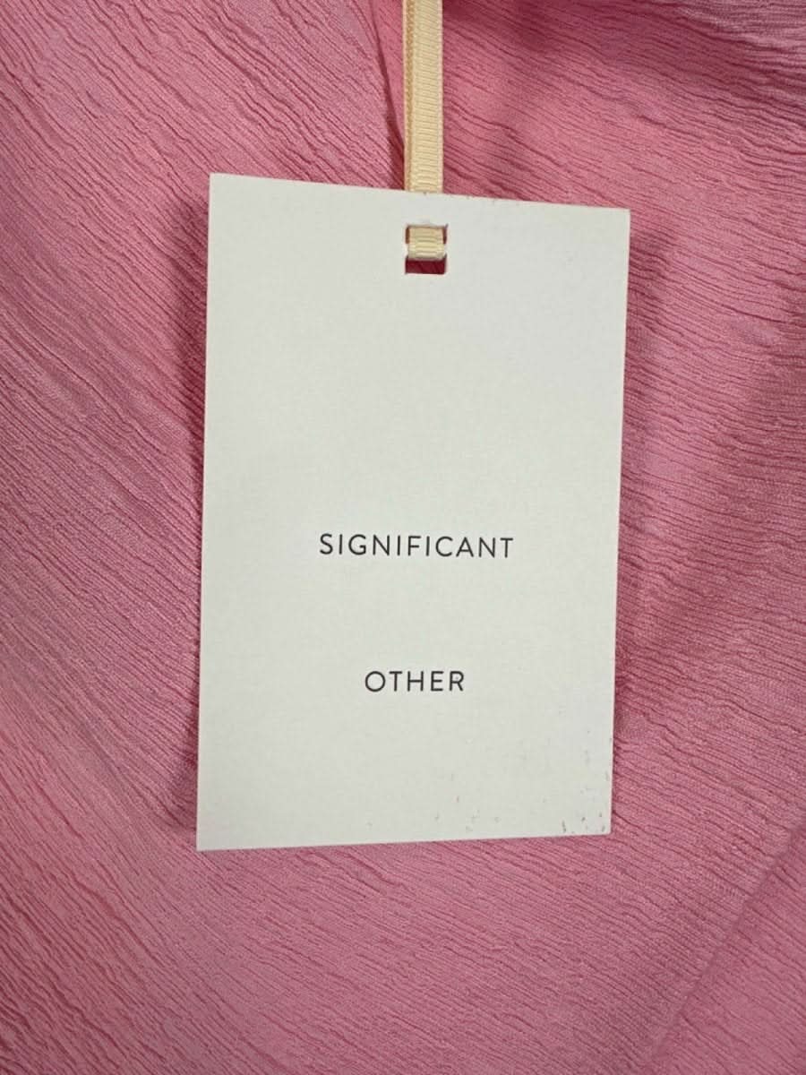 Significant Other Wafer Pink Eryn Maxi Dress UK 14 - Reliked