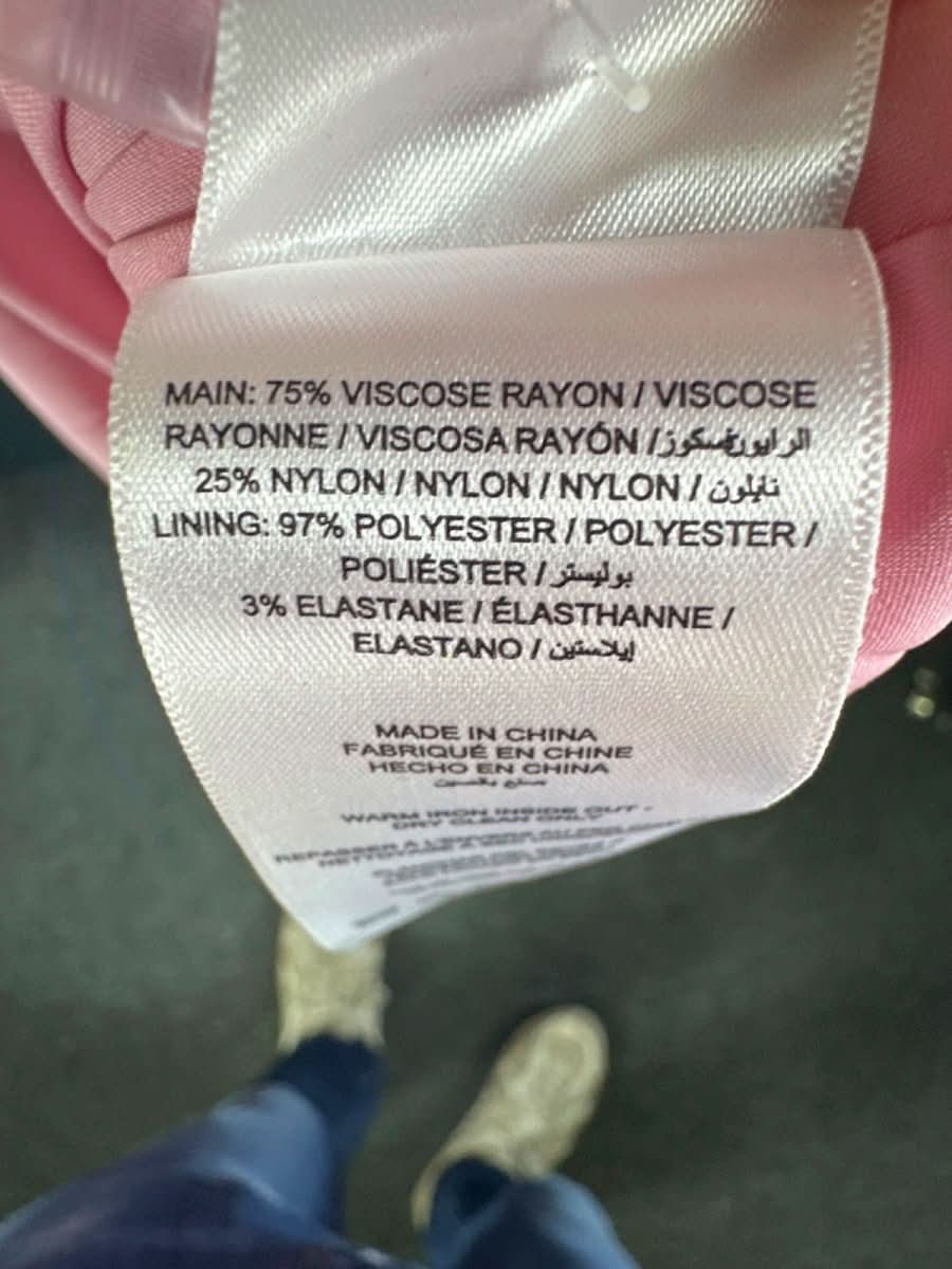 Significant Other Wafer Pink Eryn Maxi Dress UK 14 - Reliked