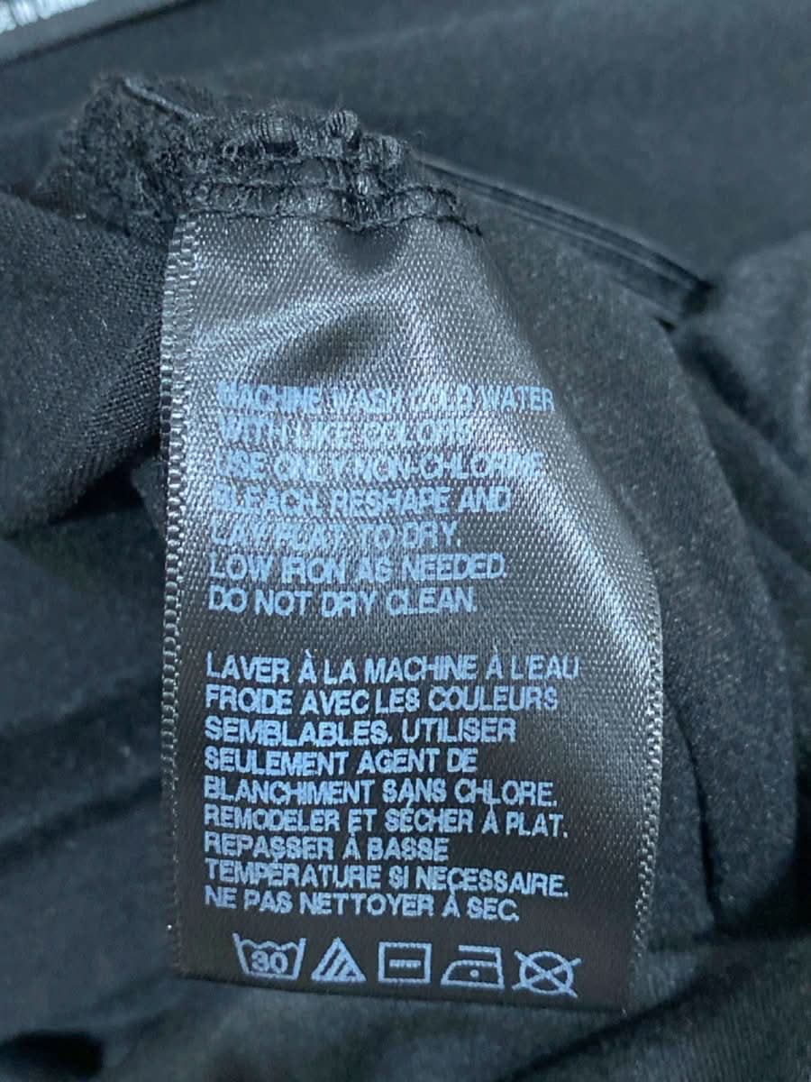 Silence+Noise Black Long Sleeve Ruched Top UK M - Reliked