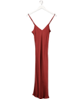 Silk Laundry Red 90s Slip Dress UK 8 - Reliked