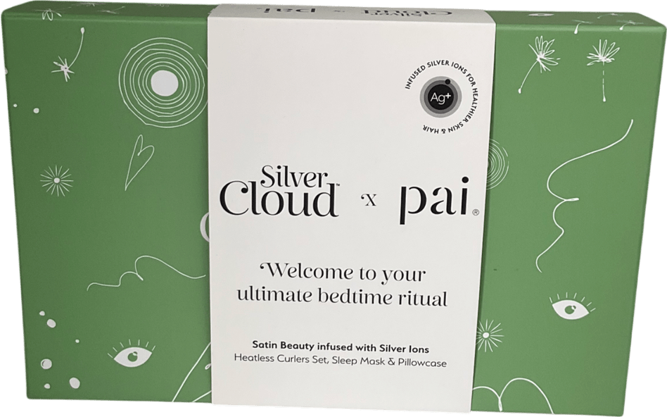 Silver cloud X pai Heatless Curler Set, Sleep Mask & Pillow Case Set One size - Reliked