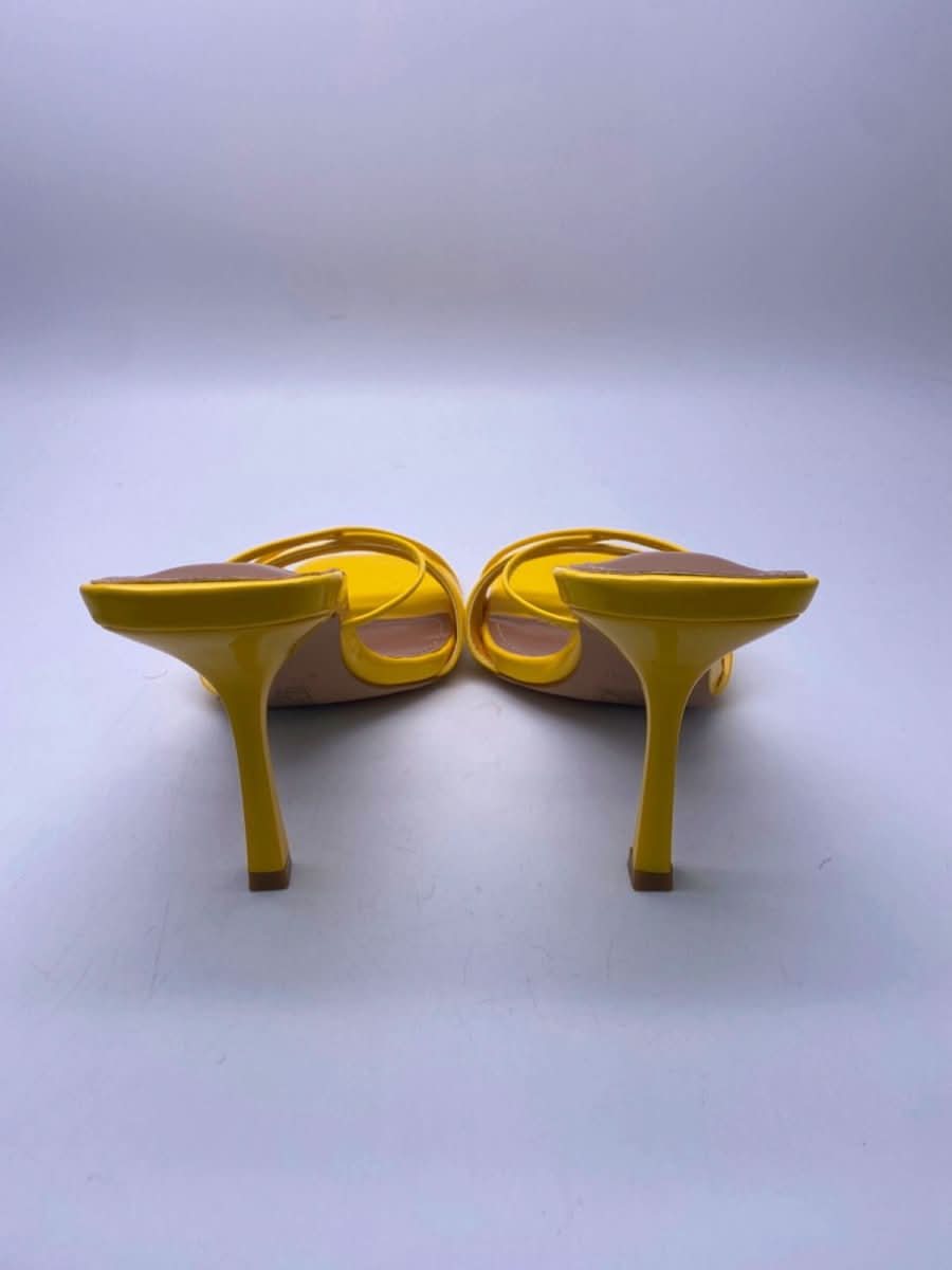 Simmi Yellow Patent Macy - 3 Danique Heels UK 5 - Reliked