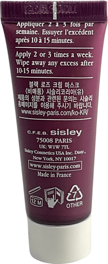 Sisley Black Rose Cream Mask 10ml - Reliked