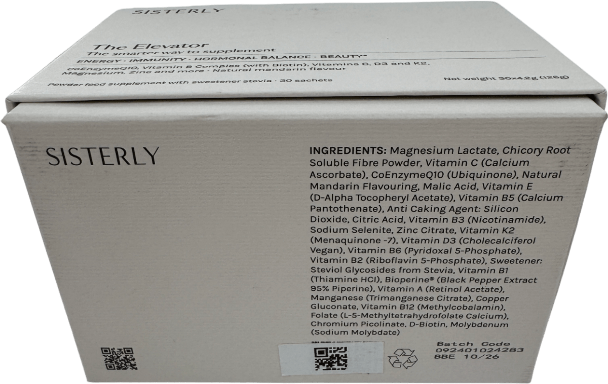 SISTERLY The Smarter, Simpler Supplement Universal 30 Sachets - Reliked