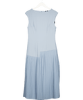 six stories Blue Kate Pleated Cap Sleeve Maxi Dress UK 10 - Reliked
