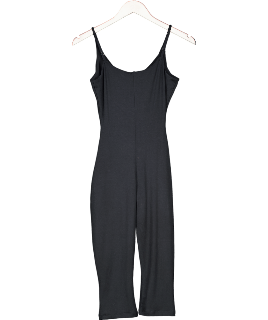 SKIMS Black Smooth Lounge Skimpy Strap Catsuit UK S - Reliked