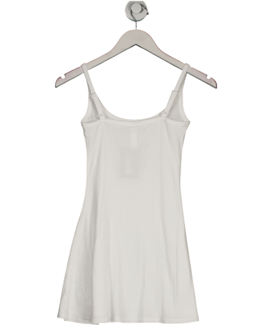 SKIMS White Drop Needle Pointelle Cami Mini Dress UK XS - Reliked