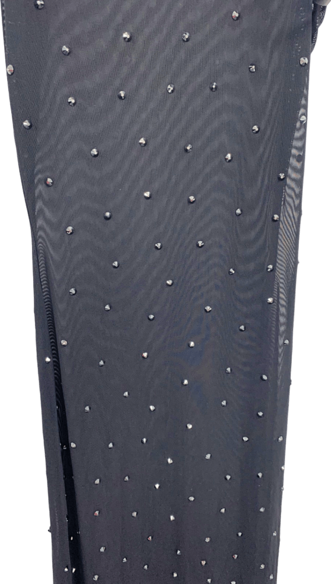 SLA The Label Black Dusk Diamante Dress XXS - Reliked