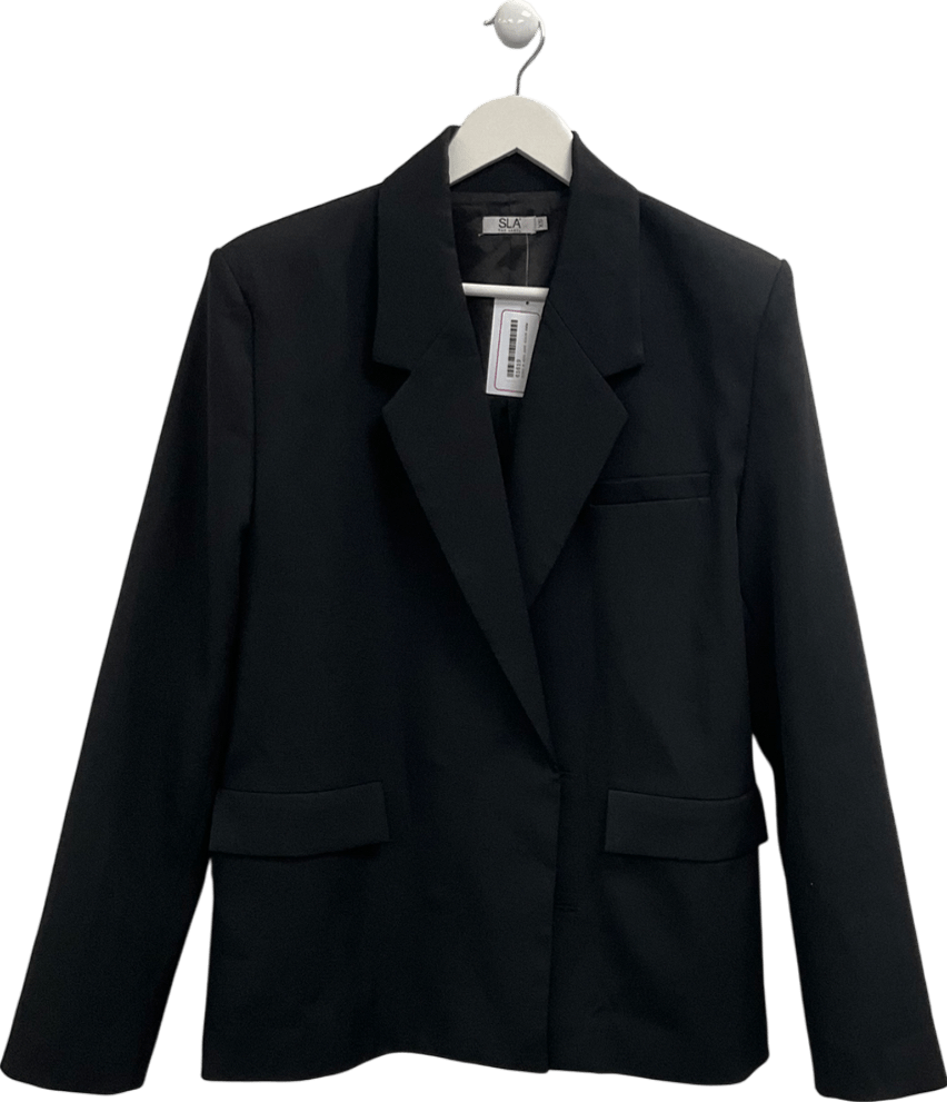 SLA the label Black Oversized Blazer UK L - Reliked